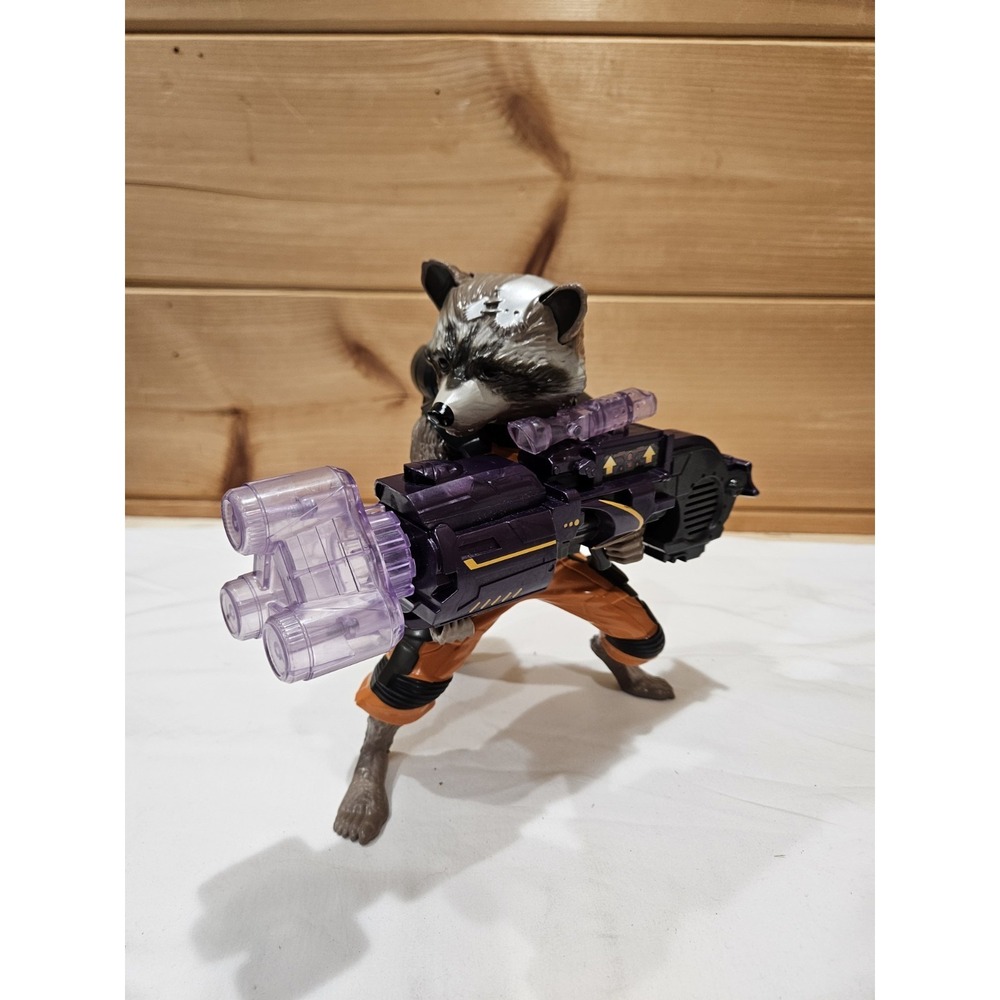 Marvel Guardians of the Galaxy Rocket Raccoon Electronic Figure Lights Sounds